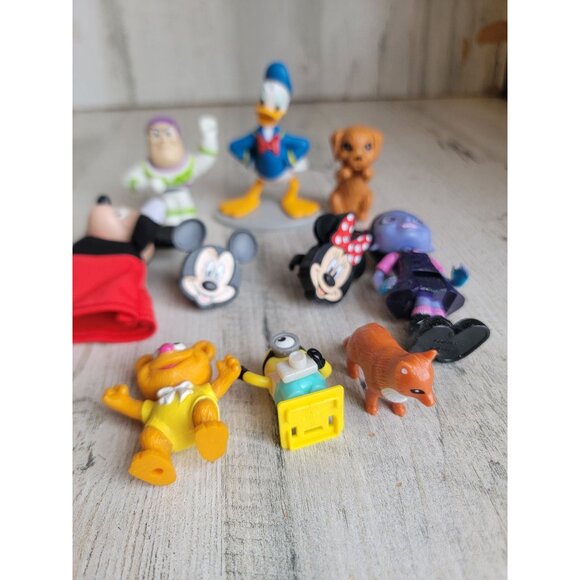 Variety disney Donald Duck mickey buzz lightyear muppet mini toy set - Picture 3 of 7